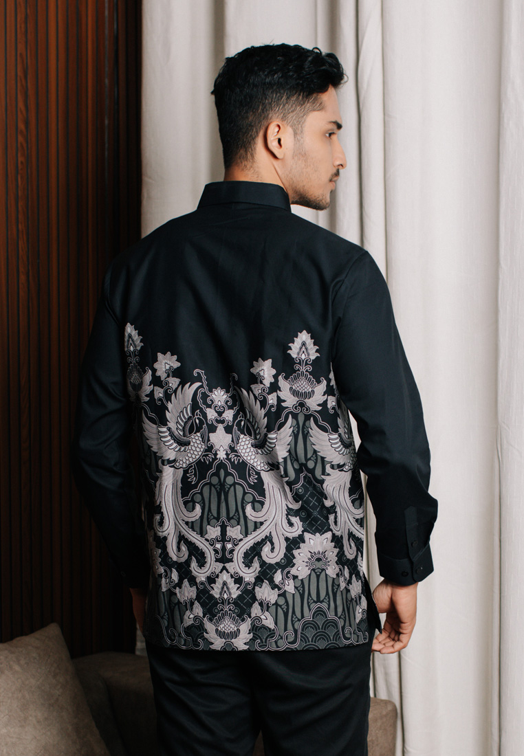 Hadinata Batik Kemeja Panjang Furing Superfine Partha Prina-0